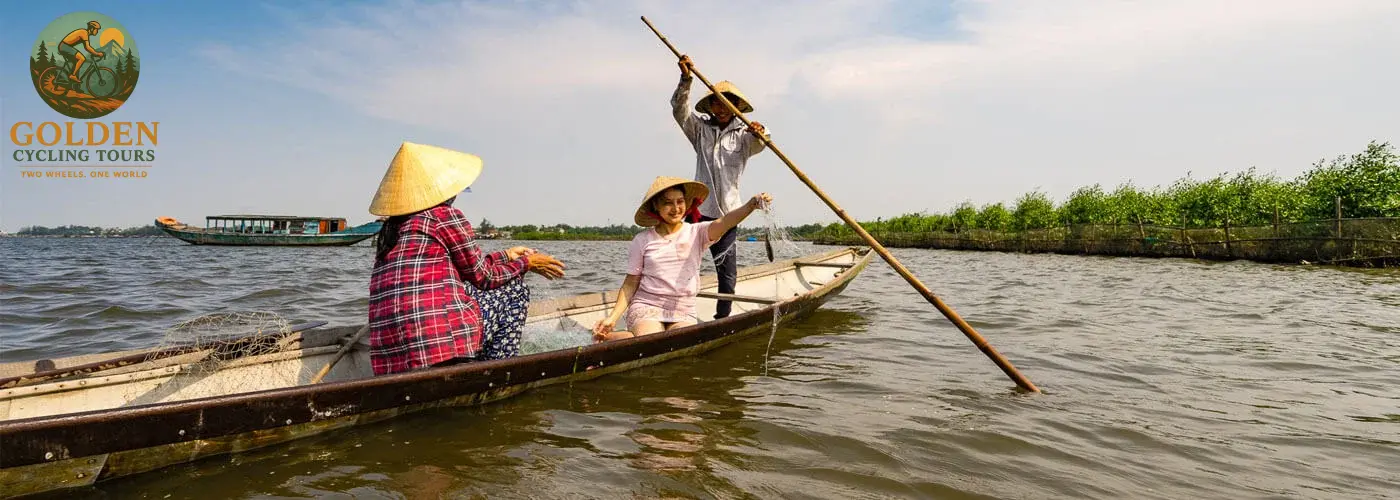 Tam Giang Lagoon Biking Tour: Dong Ba Market, Bamboo Craft & Fishing